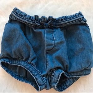 Gap Poofy Denim Shorts